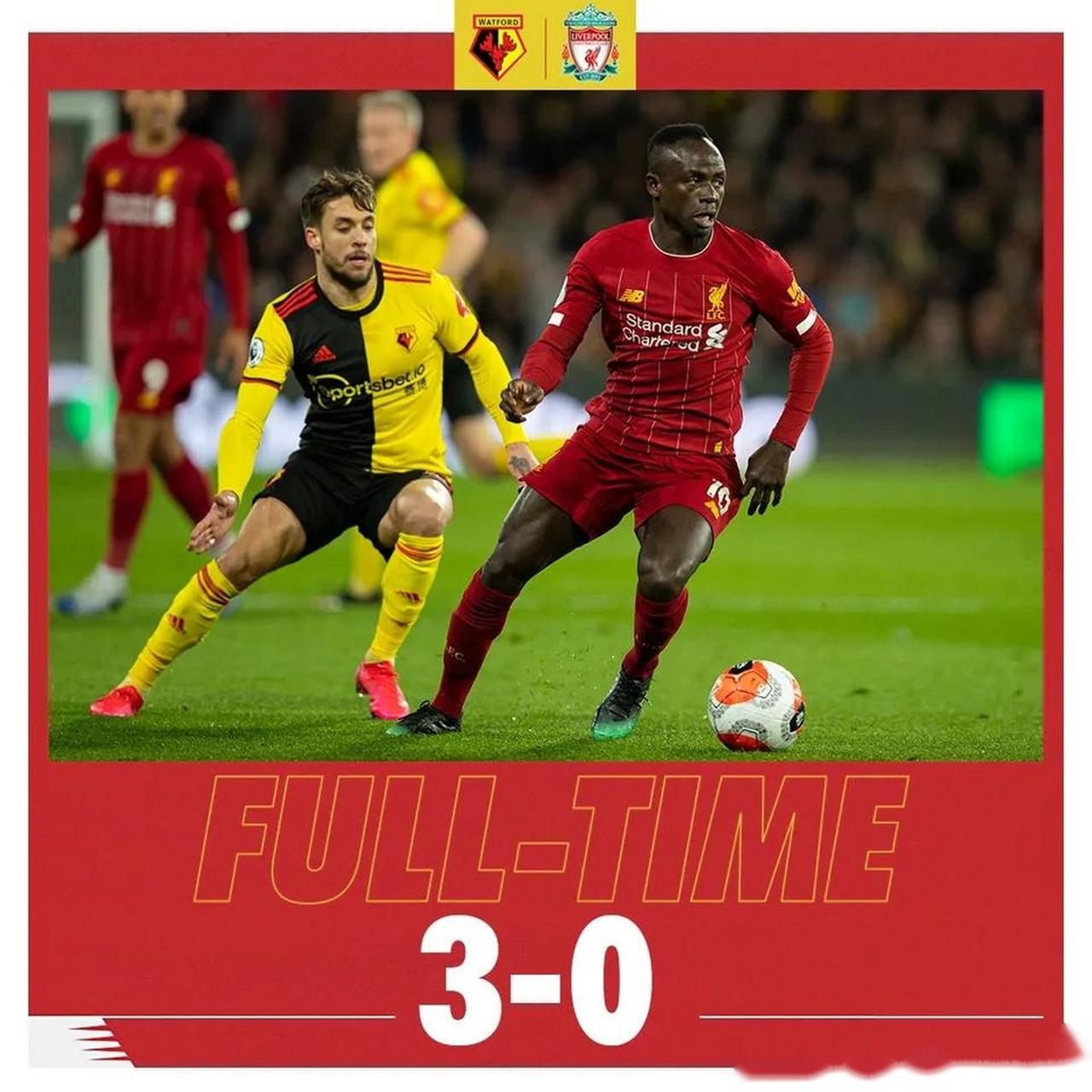 包含沃特福德客场负于莱切斯特城，遭遇两连败的词条