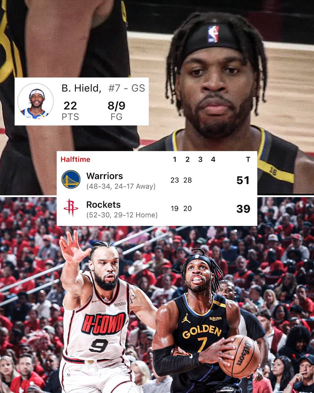 火箭队全队缺阵遭遇勇士队大胜