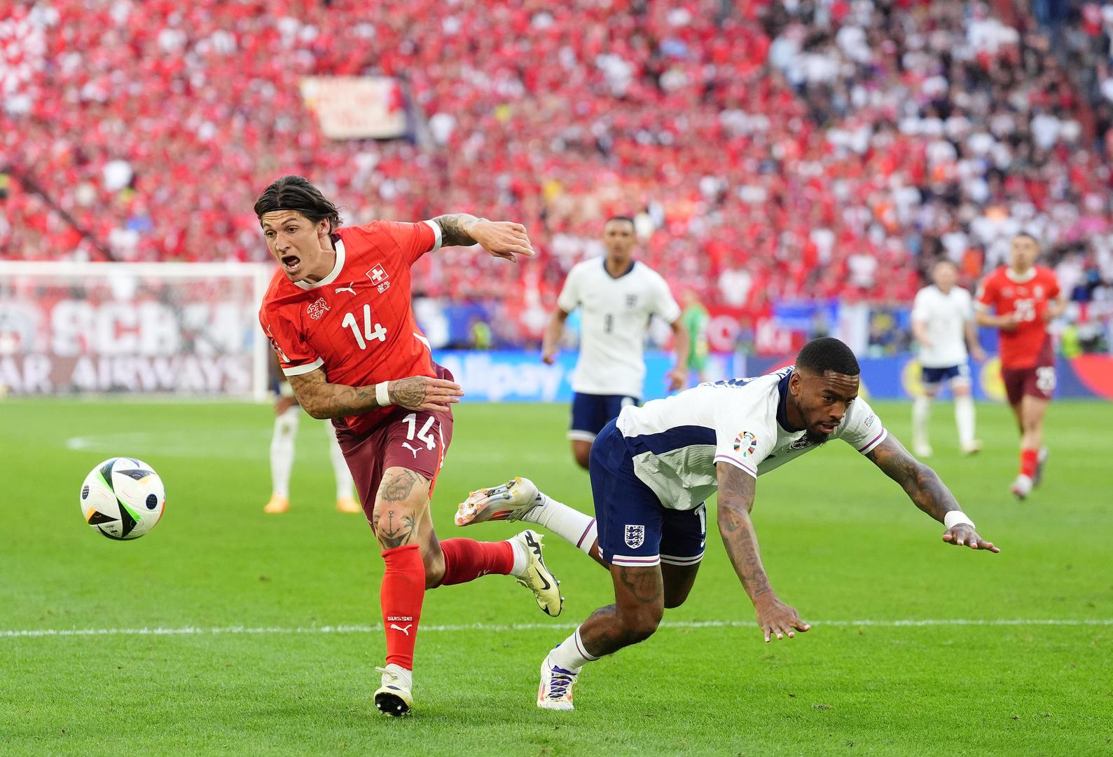 萨伊德建功，瑞士淘汰法国晋级欧锦赛半决赛